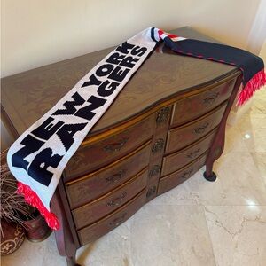 Price Drop: NEW YORK RANGERS COLORFUL SCARF—great gift